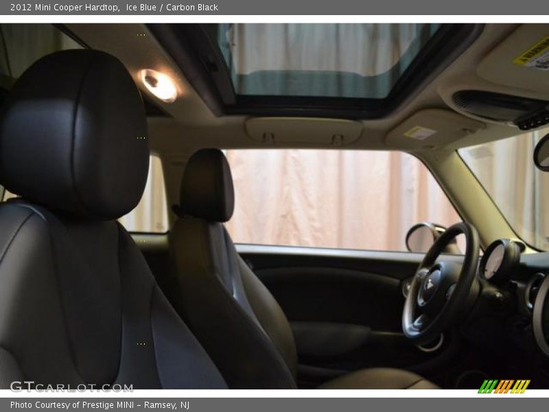 Ice Blue / Carbon Black 2012 Mini Cooper Hardtop