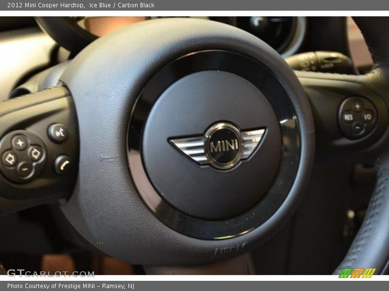 Ice Blue / Carbon Black 2012 Mini Cooper Hardtop