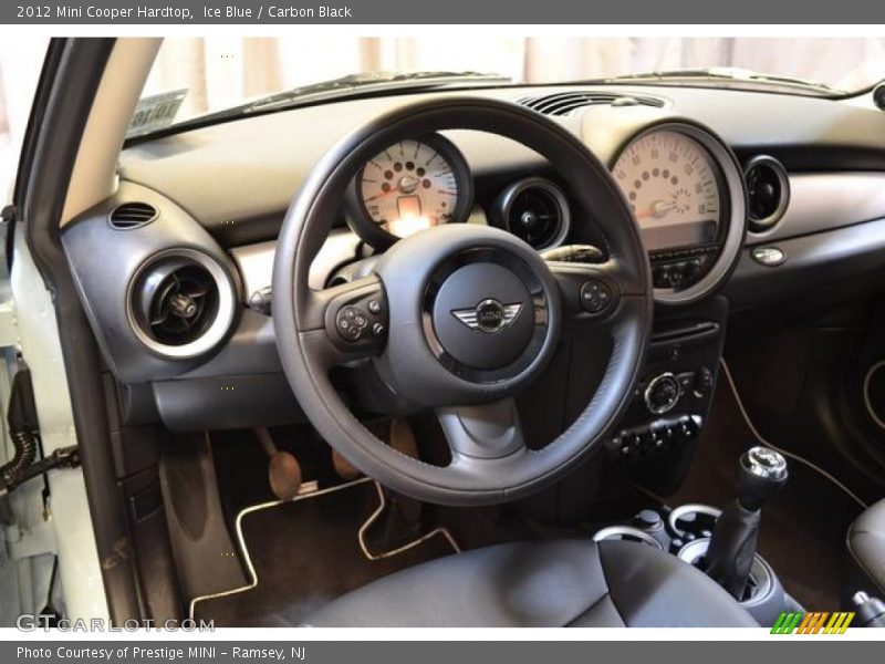 Ice Blue / Carbon Black 2012 Mini Cooper Hardtop