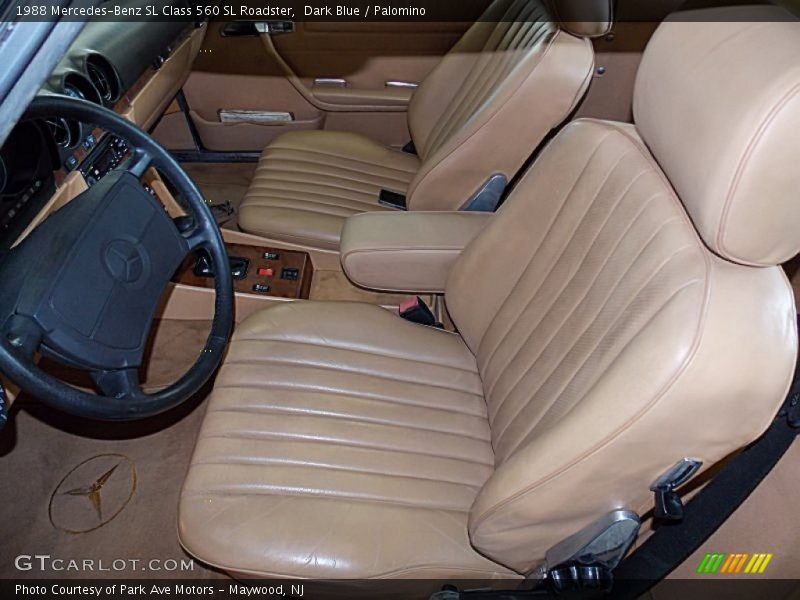  1988 SL Class 560 SL Roadster Palomino Interior