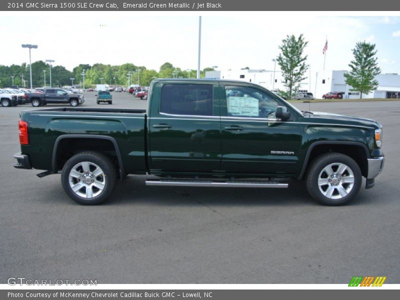  2014 Sierra 1500 SLE Crew Cab Emerald Green Metallic