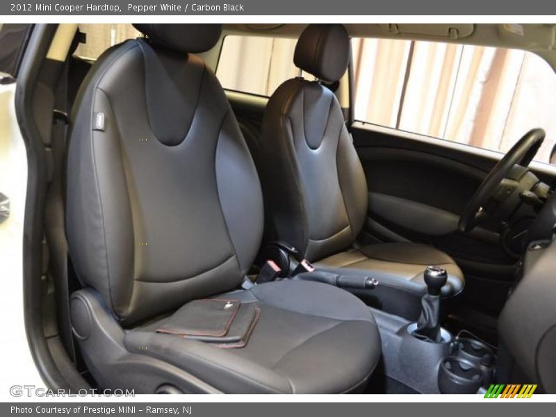 Pepper White / Carbon Black 2012 Mini Cooper Hardtop