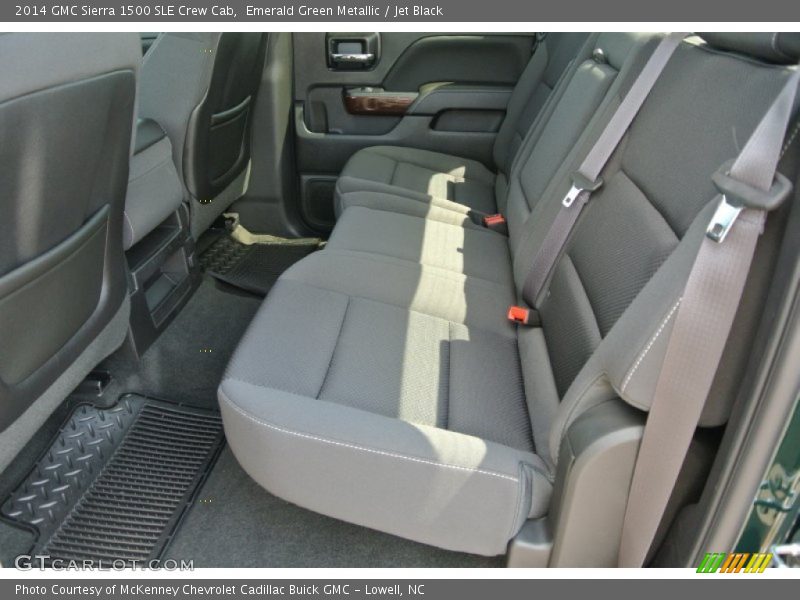 Emerald Green Metallic / Jet Black 2014 GMC Sierra 1500 SLE Crew Cab