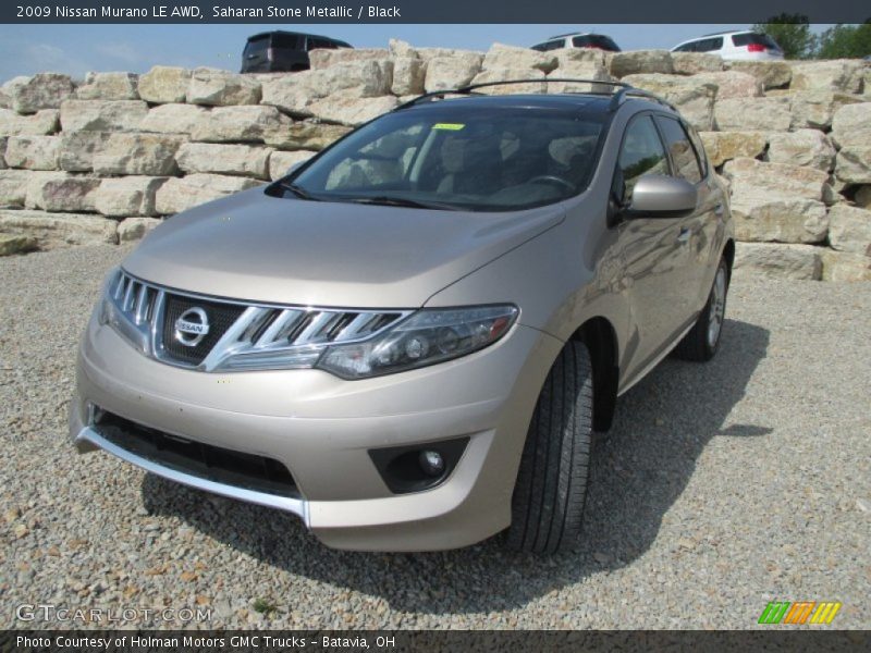 Saharan Stone Metallic / Black 2009 Nissan Murano LE AWD