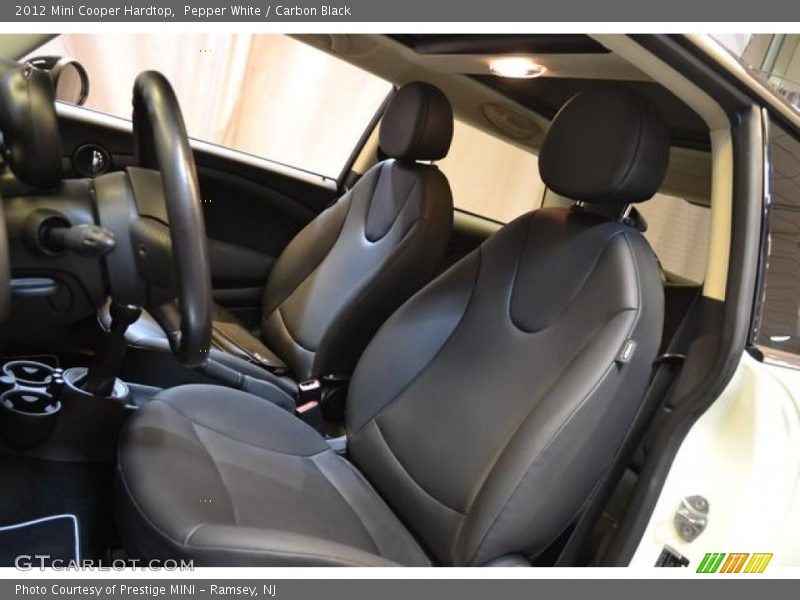 Pepper White / Carbon Black 2012 Mini Cooper Hardtop