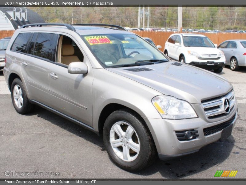 Pewter Metallic / Macadamia 2007 Mercedes-Benz GL 450