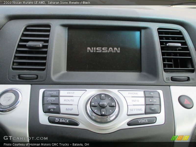 Saharan Stone Metallic / Black 2009 Nissan Murano LE AWD
