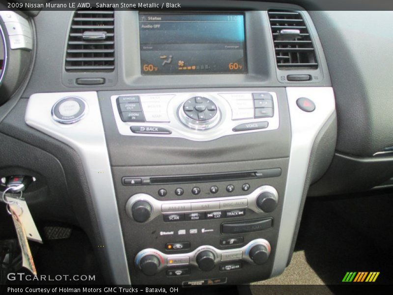 Saharan Stone Metallic / Black 2009 Nissan Murano LE AWD