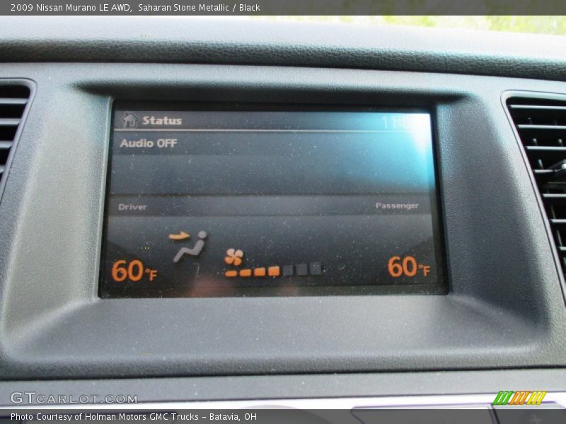 Saharan Stone Metallic / Black 2009 Nissan Murano LE AWD