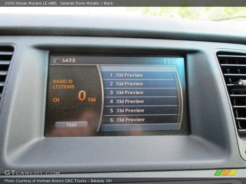 Saharan Stone Metallic / Black 2009 Nissan Murano LE AWD