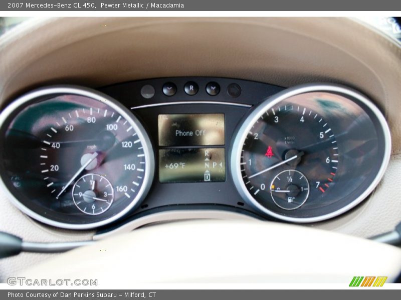 Pewter Metallic / Macadamia 2007 Mercedes-Benz GL 450