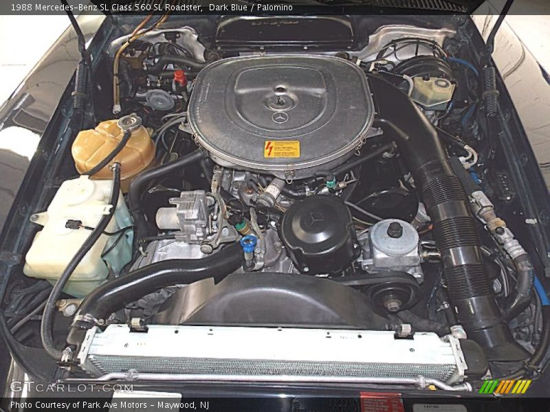  1988 SL Class 560 SL Roadster Engine - 5.6 Liter SOHC 16-Valve V8