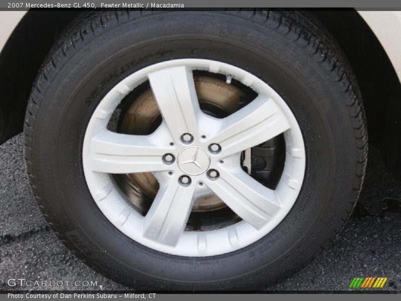 Pewter Metallic / Macadamia 2007 Mercedes-Benz GL 450
