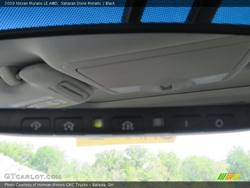 Saharan Stone Metallic / Black 2009 Nissan Murano LE AWD