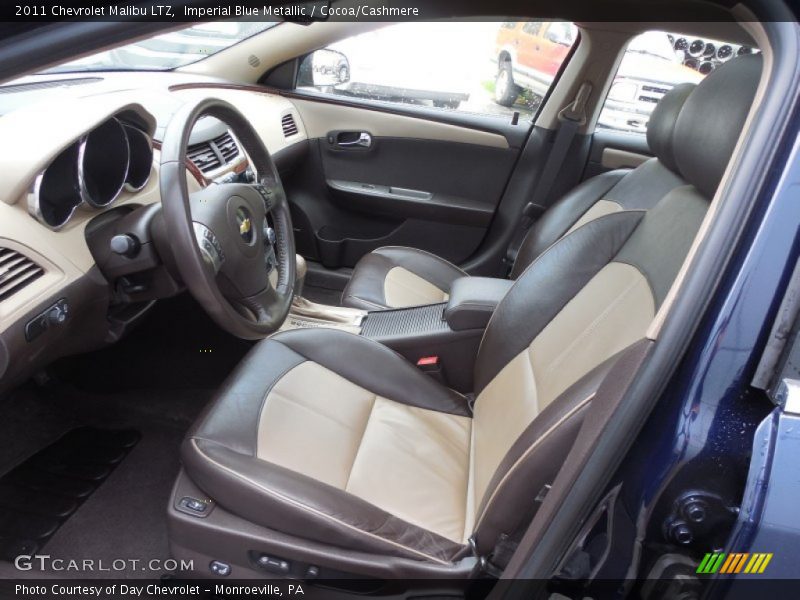  2011 Malibu LTZ Cocoa/Cashmere Interior