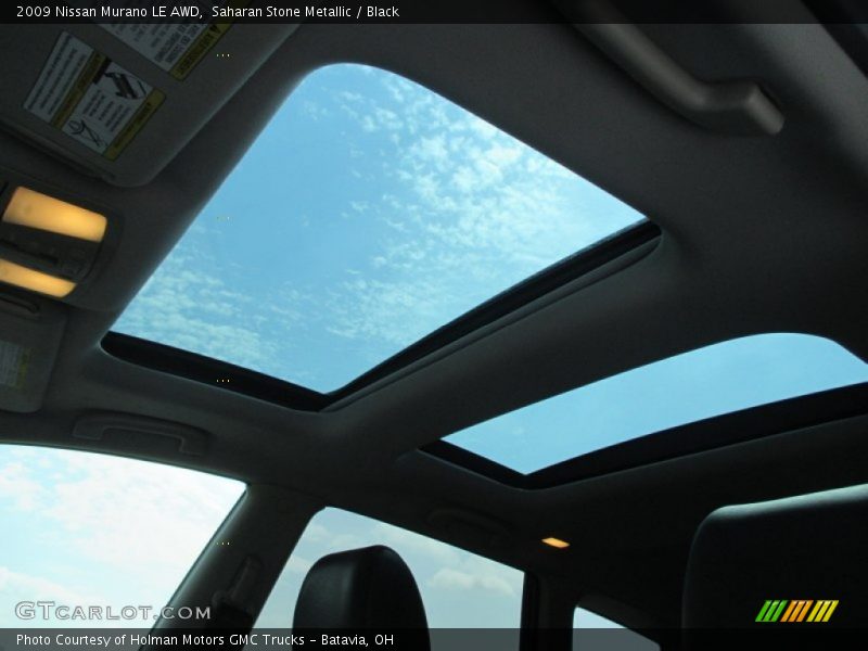 Saharan Stone Metallic / Black 2009 Nissan Murano LE AWD