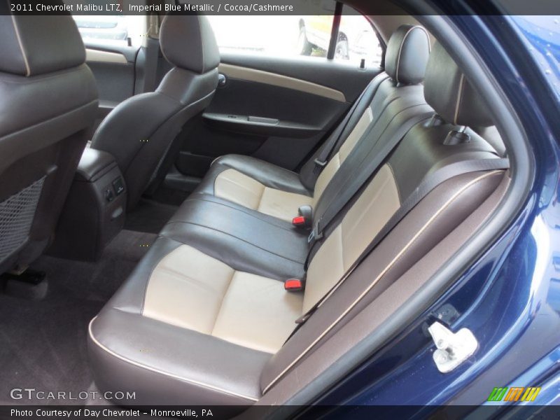 Imperial Blue Metallic / Cocoa/Cashmere 2011 Chevrolet Malibu LTZ