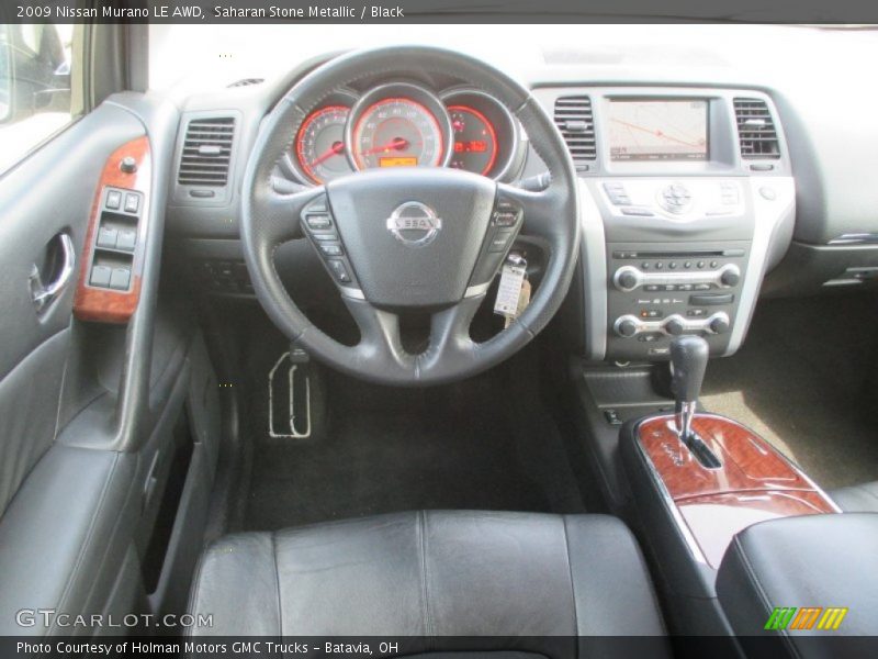 Saharan Stone Metallic / Black 2009 Nissan Murano LE AWD