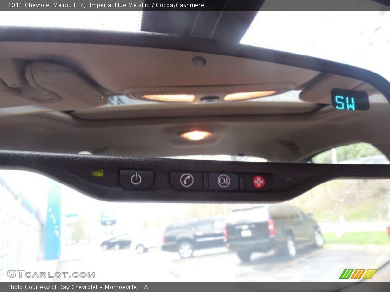 Imperial Blue Metallic / Cocoa/Cashmere 2011 Chevrolet Malibu LTZ