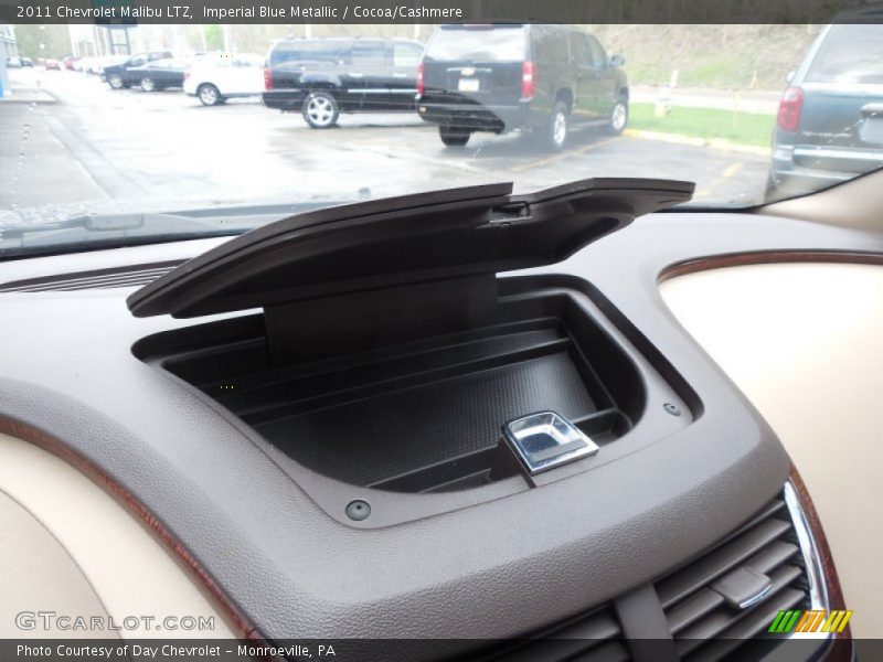 Imperial Blue Metallic / Cocoa/Cashmere 2011 Chevrolet Malibu LTZ