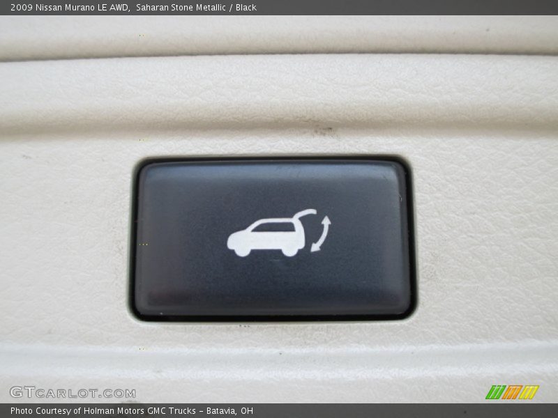 Saharan Stone Metallic / Black 2009 Nissan Murano LE AWD
