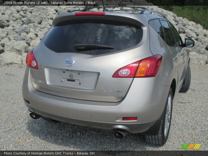 Saharan Stone Metallic / Black 2009 Nissan Murano LE AWD