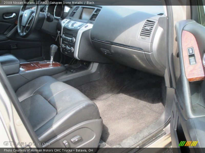 Saharan Stone Metallic / Black 2009 Nissan Murano LE AWD