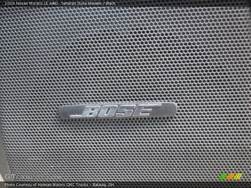 Saharan Stone Metallic / Black 2009 Nissan Murano LE AWD