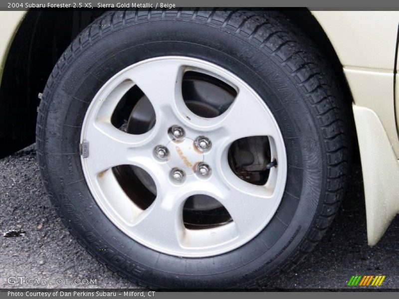 Sierra Gold Metallic / Beige 2004 Subaru Forester 2.5 XS