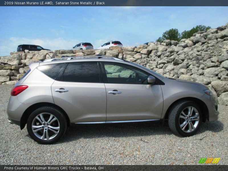 Saharan Stone Metallic / Black 2009 Nissan Murano LE AWD