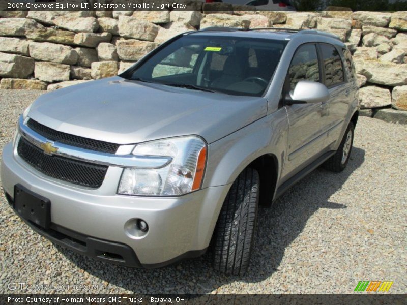 Silverstone Metallic / Light Gray 2007 Chevrolet Equinox LT