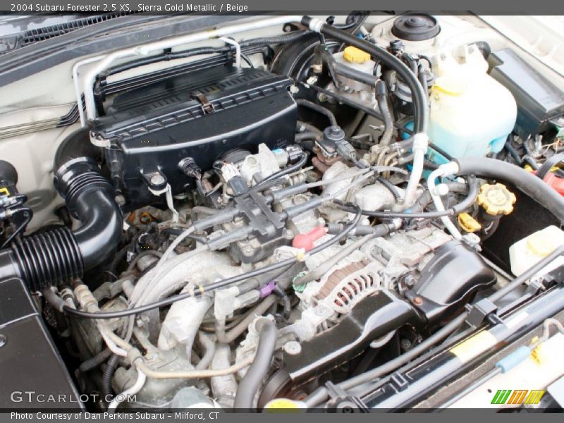 Sierra Gold Metallic / Beige 2004 Subaru Forester 2.5 XS