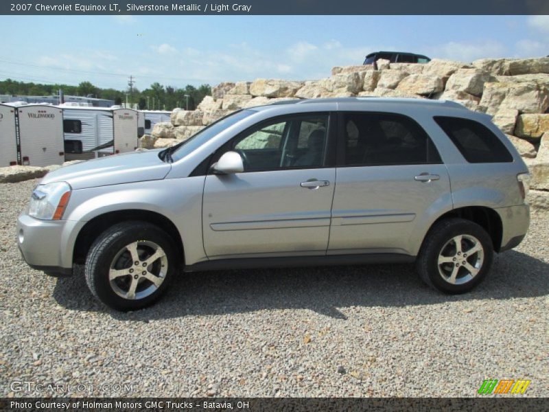 Silverstone Metallic / Light Gray 2007 Chevrolet Equinox LT