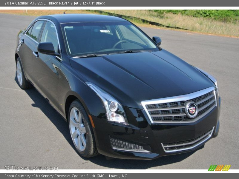 Black Raven / Jet Black/Jet Black 2014 Cadillac ATS 2.5L