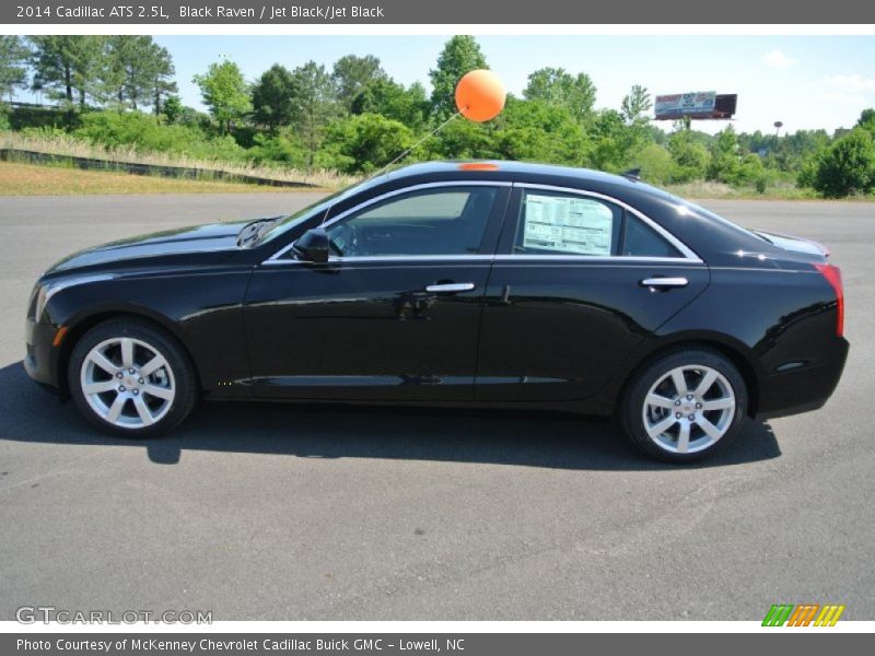 Black Raven / Jet Black/Jet Black 2014 Cadillac ATS 2.5L