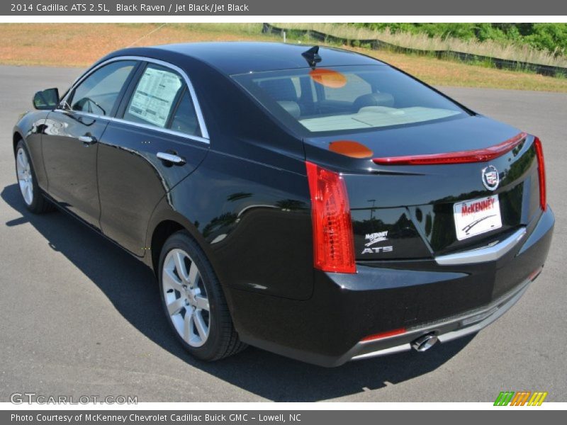 Black Raven / Jet Black/Jet Black 2014 Cadillac ATS 2.5L