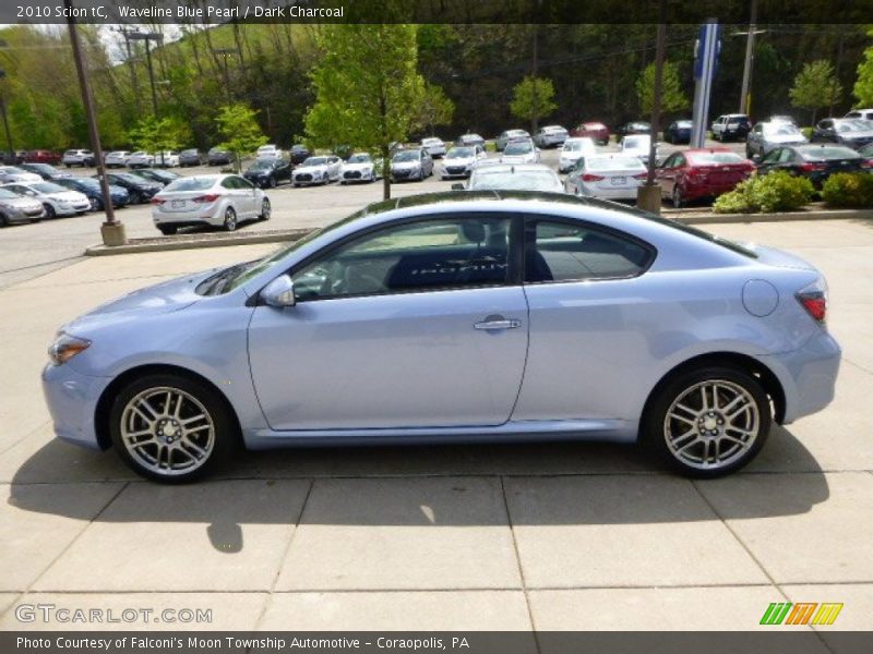 Waveline Blue Pearl / Dark Charcoal 2010 Scion tC