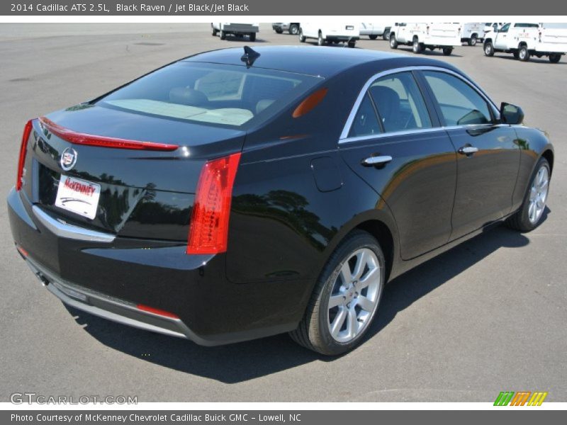 Black Raven / Jet Black/Jet Black 2014 Cadillac ATS 2.5L