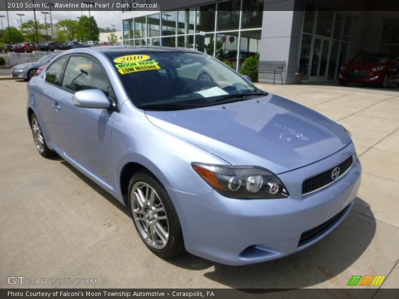 Waveline Blue Pearl / Dark Charcoal 2010 Scion tC