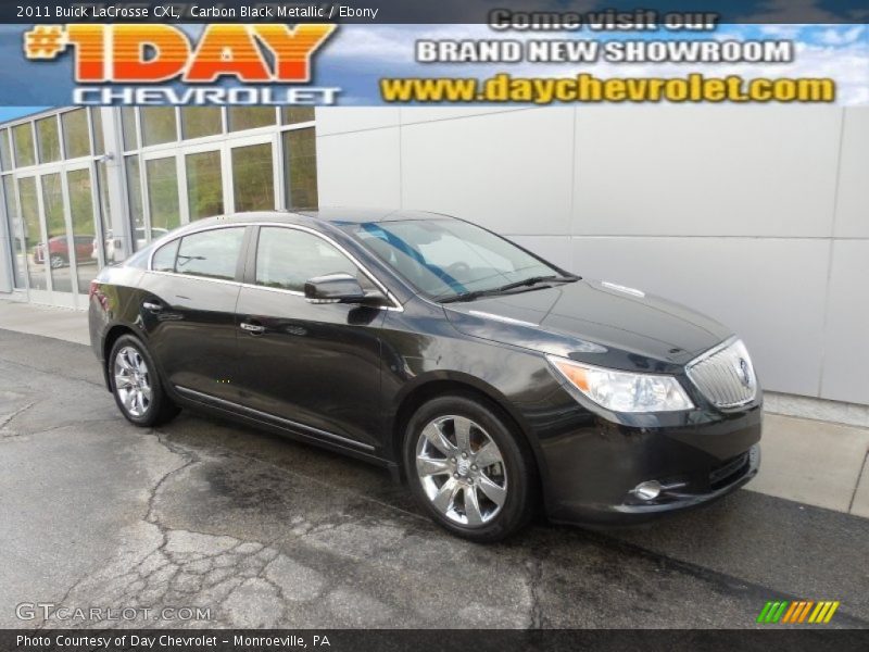 Carbon Black Metallic / Ebony 2011 Buick LaCrosse CXL