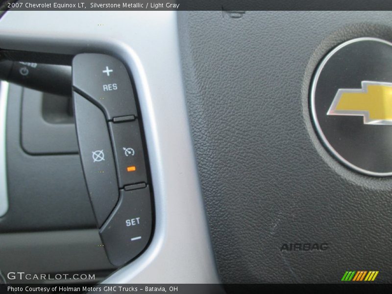 Silverstone Metallic / Light Gray 2007 Chevrolet Equinox LT