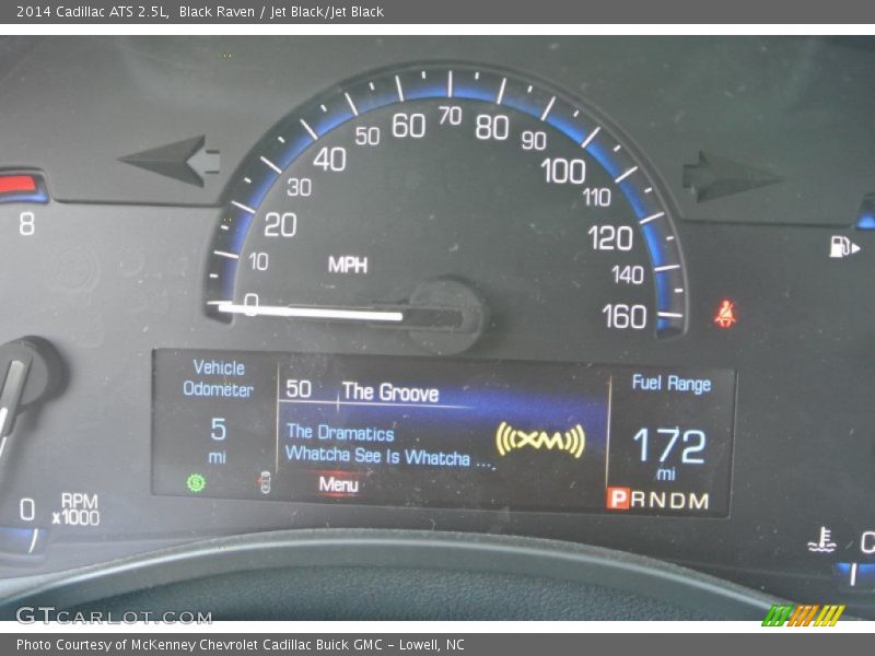 Black Raven / Jet Black/Jet Black 2014 Cadillac ATS 2.5L