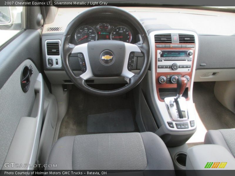 Silverstone Metallic / Light Gray 2007 Chevrolet Equinox LT