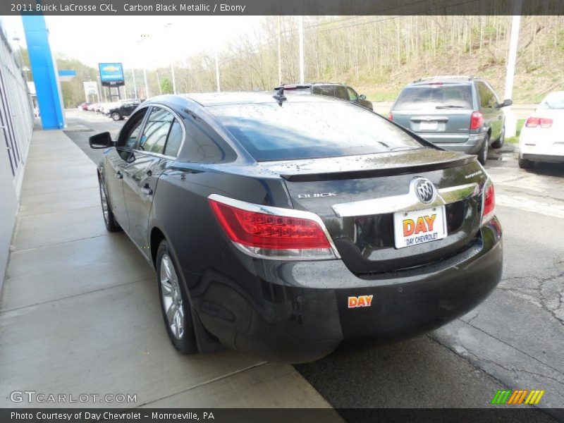 Carbon Black Metallic / Ebony 2011 Buick LaCrosse CXL