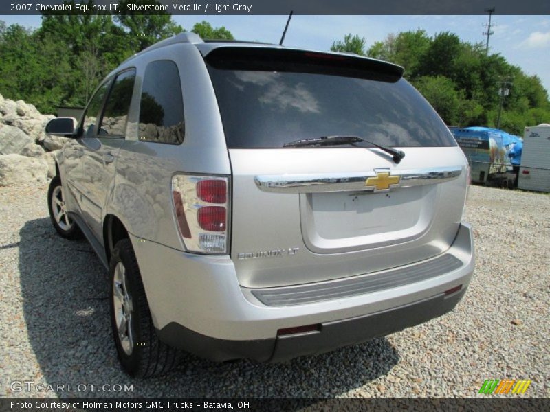 Silverstone Metallic / Light Gray 2007 Chevrolet Equinox LT