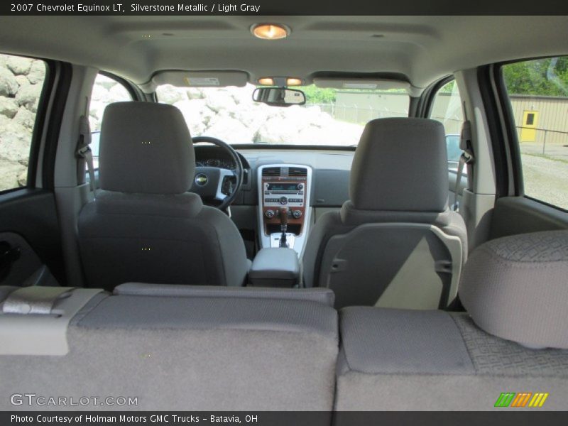 Silverstone Metallic / Light Gray 2007 Chevrolet Equinox LT