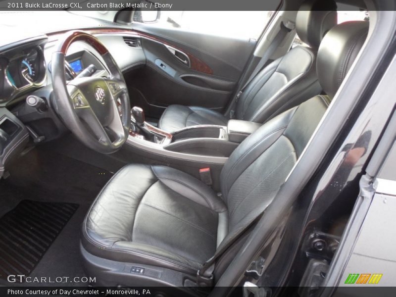 Carbon Black Metallic / Ebony 2011 Buick LaCrosse CXL