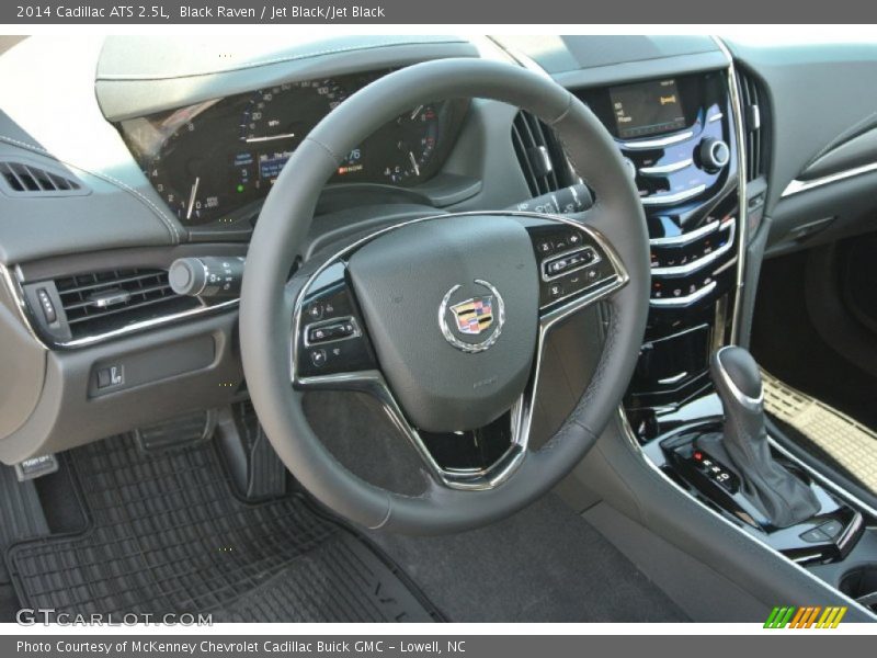Black Raven / Jet Black/Jet Black 2014 Cadillac ATS 2.5L