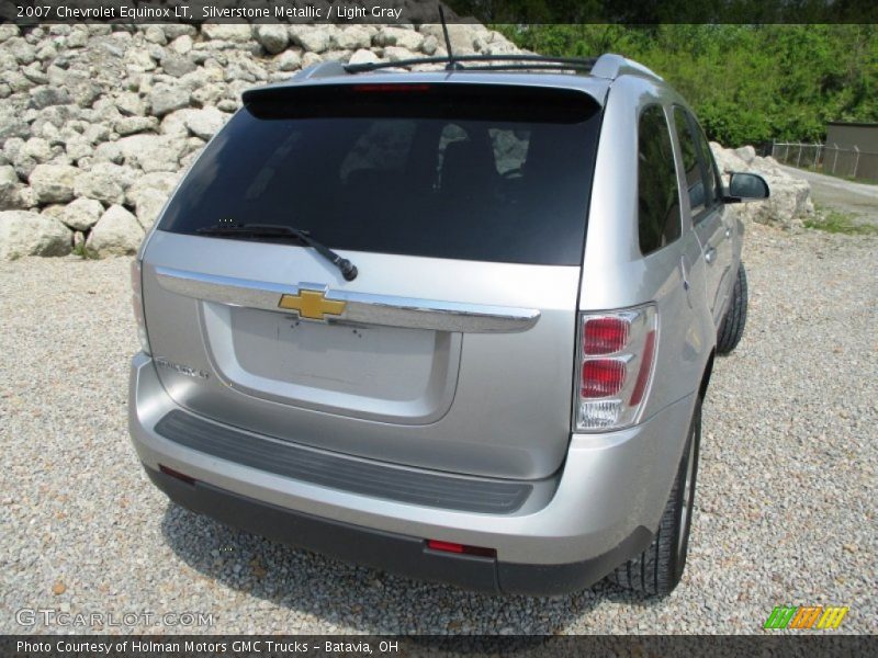 Silverstone Metallic / Light Gray 2007 Chevrolet Equinox LT