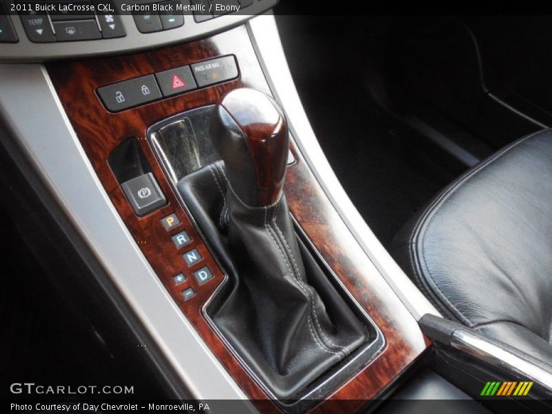 Carbon Black Metallic / Ebony 2011 Buick LaCrosse CXL